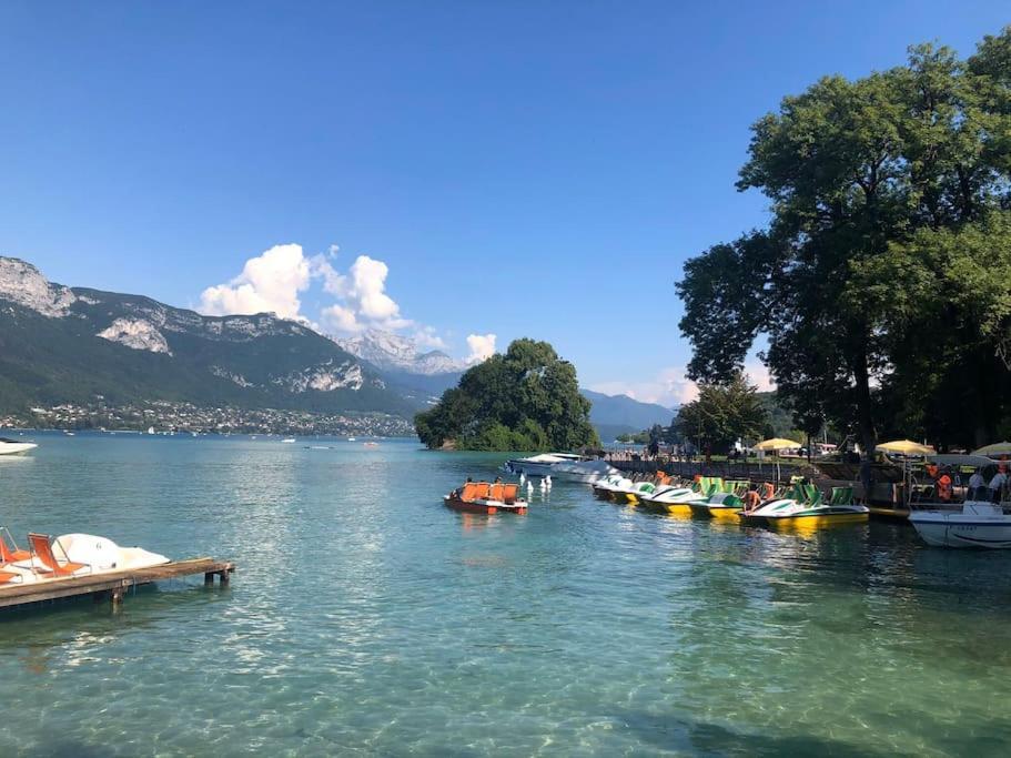 Appartement Proche Centre Ville Avec Parking Gratuit Annecy Exteriér fotografie